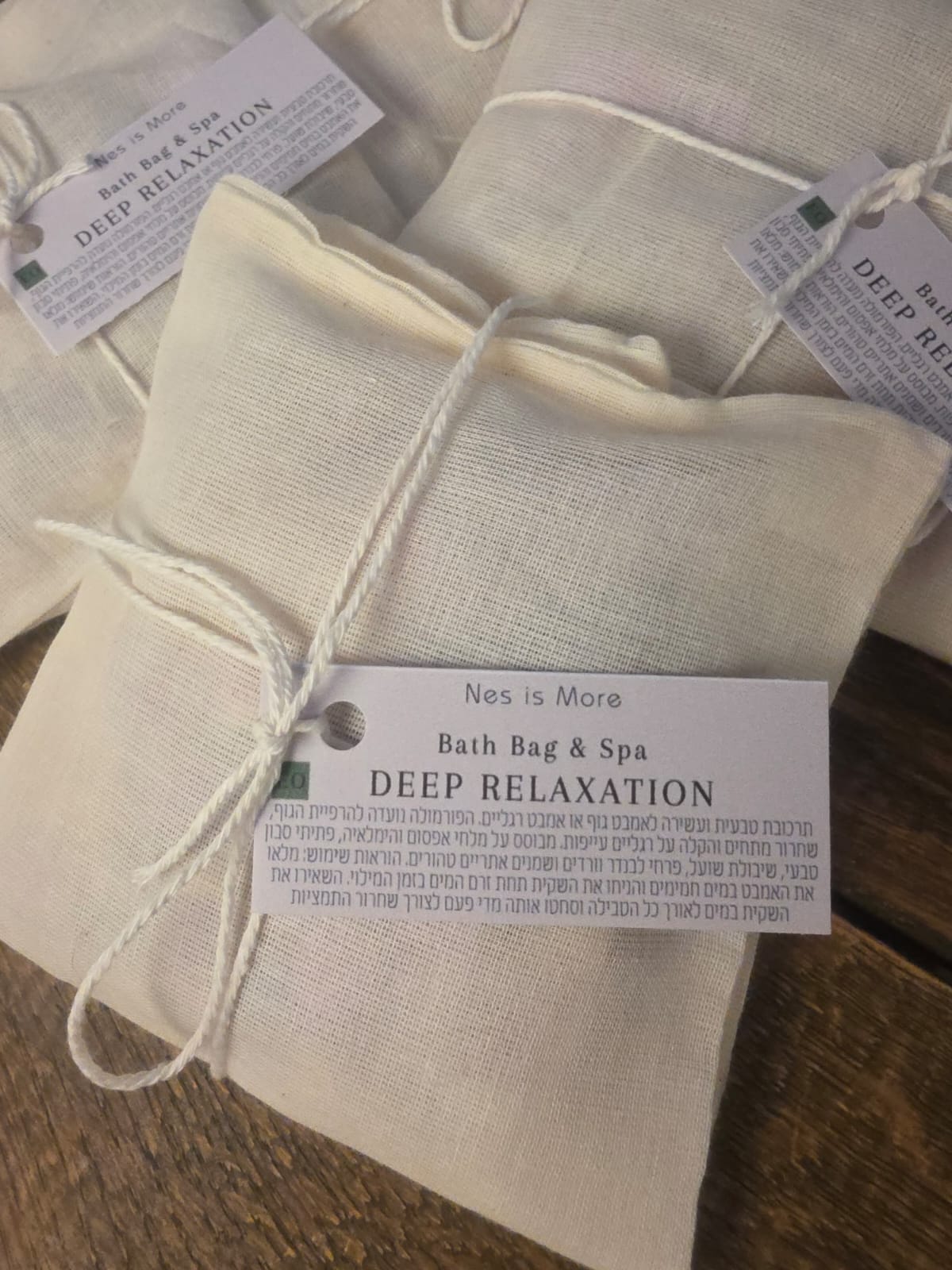 Deep Relaxation שקית ספא לאמבט