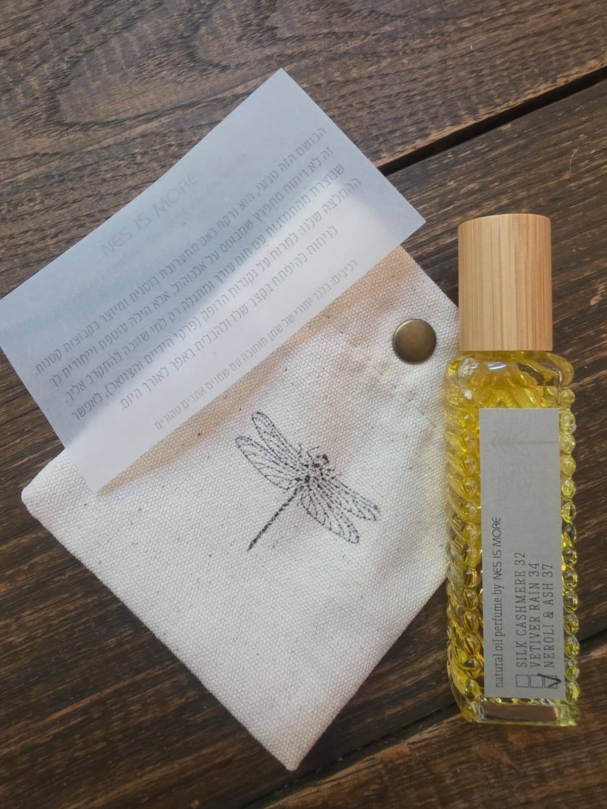 בושם שמן טבעי NEROLI & ASH 37